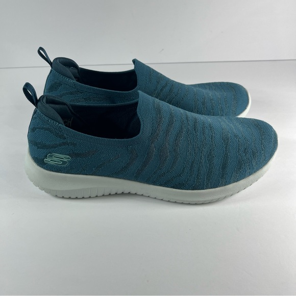 Teal Slip-On Sneakers - Picture 8 of 10
